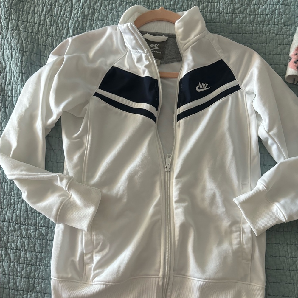 Nike zip up track jacket